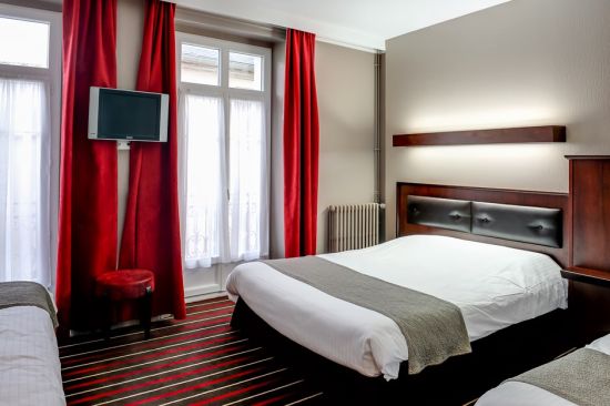 chambres de l'hôtel de l'Univers à Saint Malo chambres de l'hôtel de l'Univers à Saint Malo