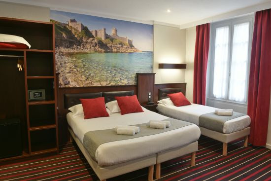 Chambre d'hôtel double Supérieure à Saint Malo Chambre d'hôtel double Supérieure à Saint Malo