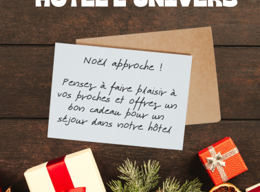 Coffret Cadeau Noël Hôtel L'Univers