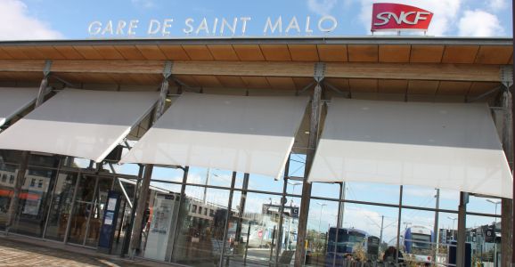 Venir à Saint-Malo en transports en commun
