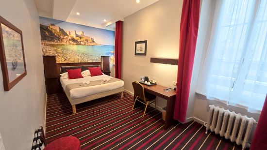 Chambres de l'h&ocirc;tel de l'Univers &agrave; Saint Malo